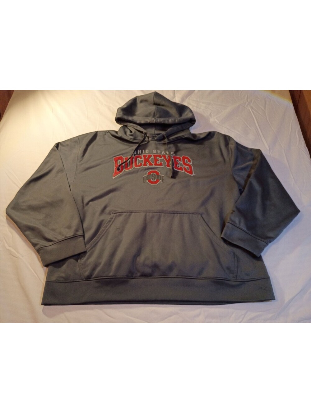 Russell Athletic Ohio State Buckeyes Hoodie Sweatshirt Gray Size XL